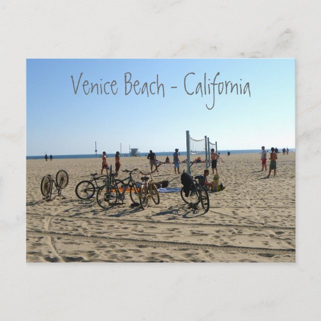 Venice Beach Postcard! Postcard (Front)
