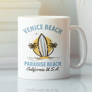Venice Beach Skyline – LA Coastal Paradise Coffee Mug