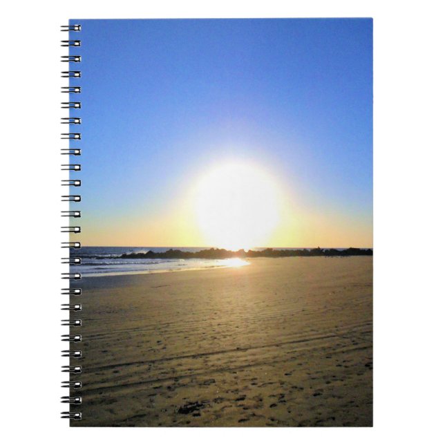 Venice Beach Sunset Notebook (Front)