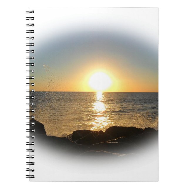 Venice Beach Sunset Notebook (Front)