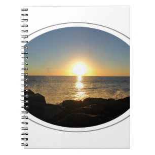 Venice Beach Sunset Notebook