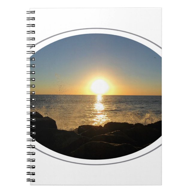 Venice Beach Sunset Notebook (Front)