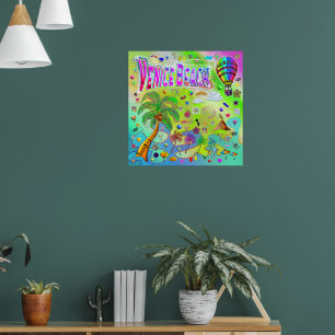 Venice Beach Timeless Melody Poster