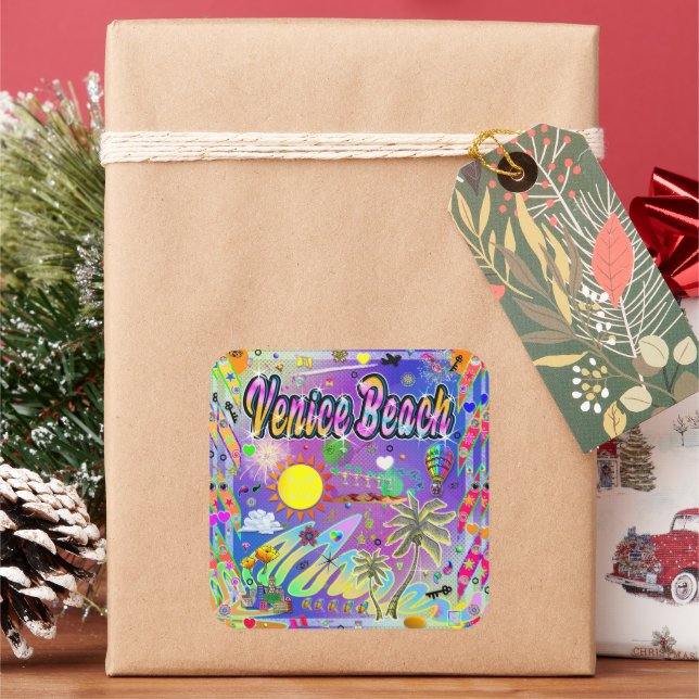 Venice Beach Timeless Melody Sticker (Holiday)