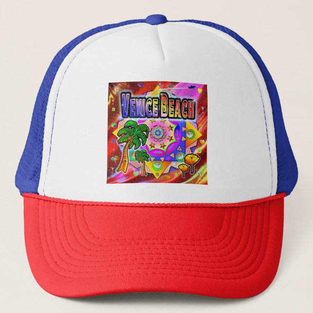 Venice Beach Tropical Friends Casquette (Devant)