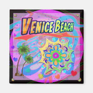 Venice Beach True Progress Magnet