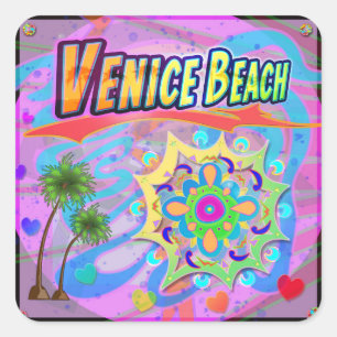 Venice Beach True Progress Sticker