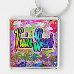 Venice Beach Vista Express Keychain