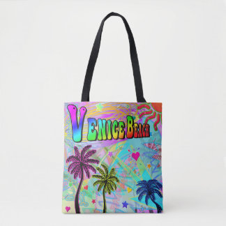 Venice Beach Vivid Romance Tote Bag