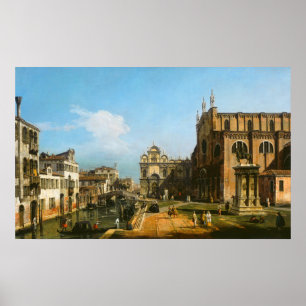 Venice - Bernardo Bellotto Fine Art Poster