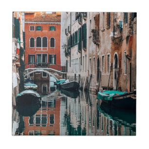 Venice Boats            Tile