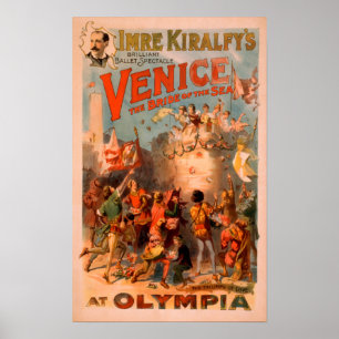Venice, Bride of the Sea at Olympia Ballet Poster