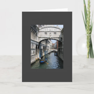 Venice- Bridge of Sighs Card