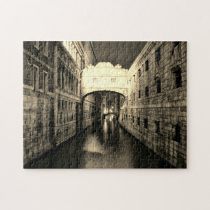 Venice & Bridge of Sighs /vintage Italy Jigsaw Puzzle