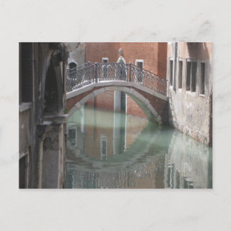 Venice bridge - postcard