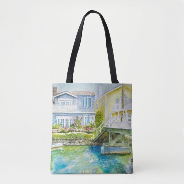 Venice Bridge Tote Bag (Front)