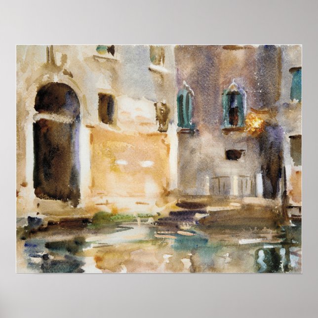 Venice (ca. 1903) by John Singer Sargent Poster (Front)