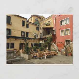 Venice Cafe Postcard