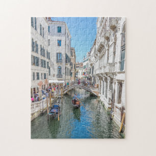 Venice canal and bridge puzzle
