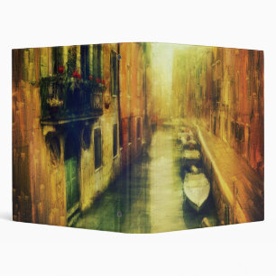 Venice Canal Balcony Painting Binder