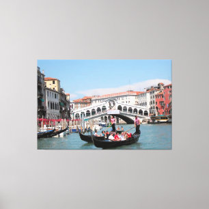 Venice Canal Canvas Print
