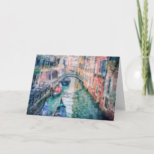 Venice Canal Card