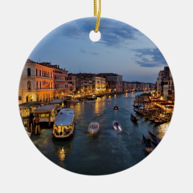 VENICE CANAL CERAMIC ORNAMENT (Front)
