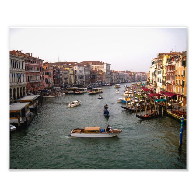 Venice Canal, Italy - Photo Print (Front)