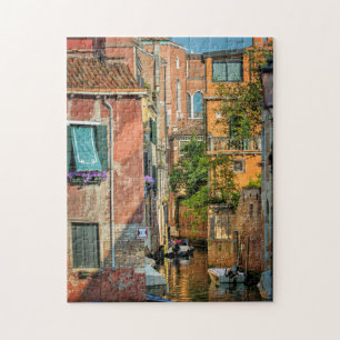 Venice Canal Jigsaw Puzzle