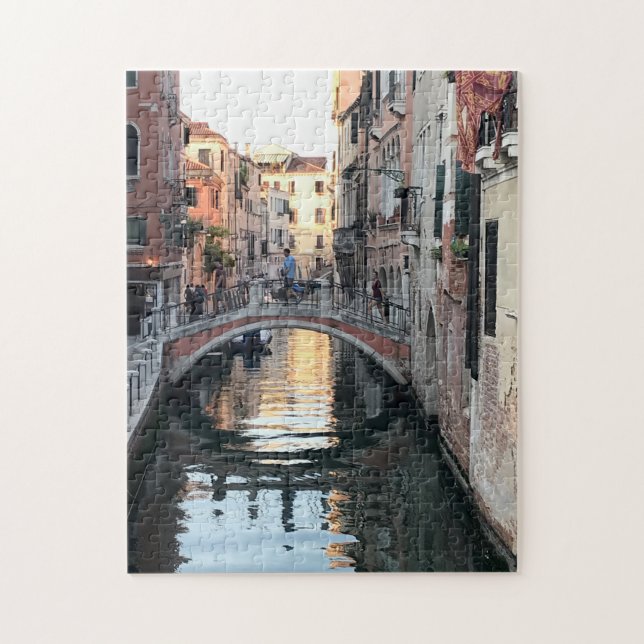Venice Canal Jigsaw Puzzle (Vertical)