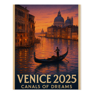 Venice – “Canals of Dreams Poster