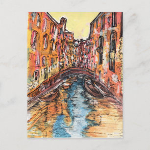 Venice Canals Postcard