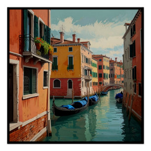 Venice Canals Poster