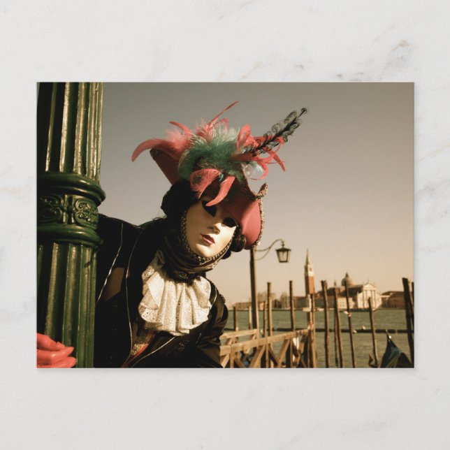 Venice Carnival X Postcard (Front)
