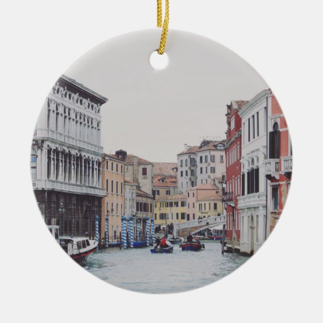 Venice Ceramic Ornament (Front)