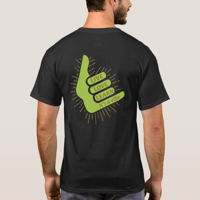 Venice Co-op Skate Logo - Good Vibes T-Shirt (Back)