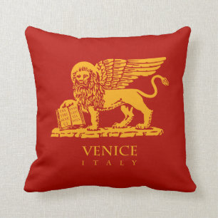 Venice Coat of Arms Throw Pillow