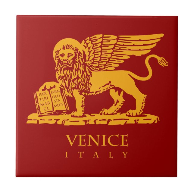 Venice Coat of Arms Tile (Front)