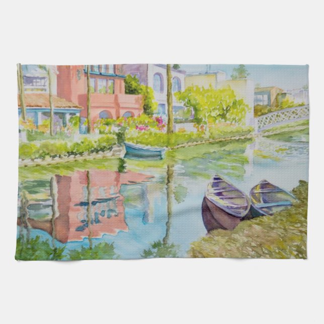 Venice Colours Kitchen Towel (Horizontal)