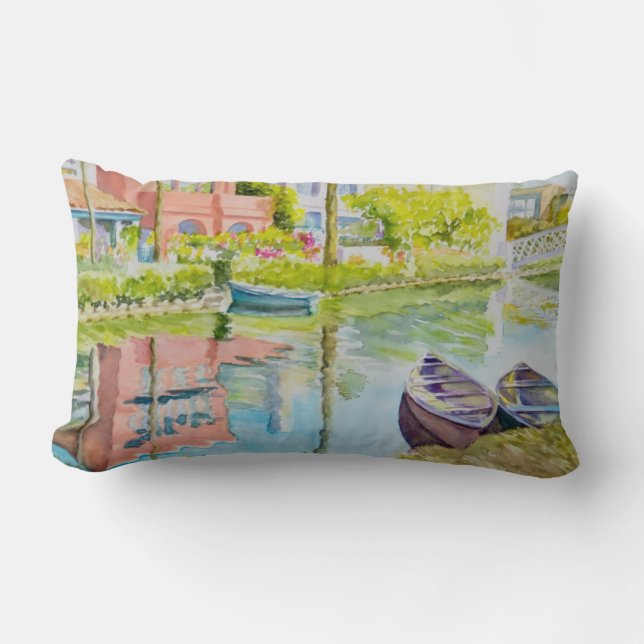 Venice Colours Lumbar Pillow (Front)