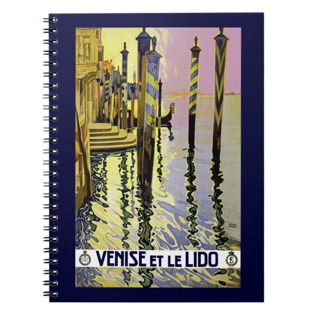 Venice et le Lido Notebook (Front)