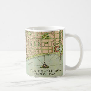 Venice Florida Vintage Map Coffee Mug