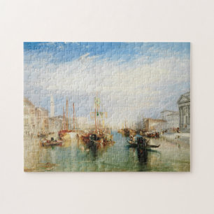 Venice, from the Porch of Madonna della Salute Jigsaw Puzzle