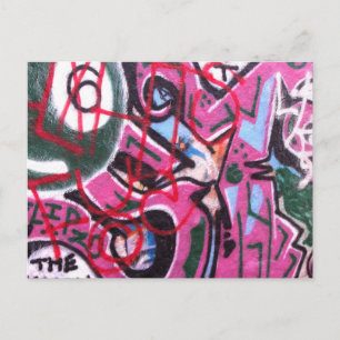 Venice Graffiti Postcard