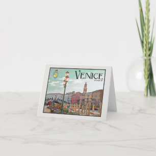 Venice - Grand Canal and Rialto Bridge Card