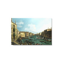 Venice Grand Canal Canaletto Oil Painting 16K High