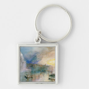 Venice: Grand Canal with Santa Maria della Salute Keychain