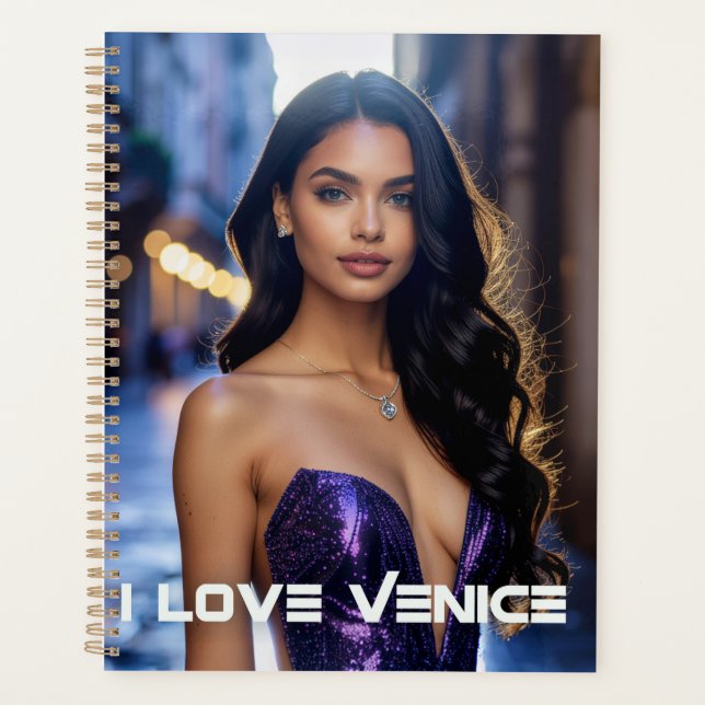 VENICE - I LOVE VENICE - ITALY PLANNER (Front)