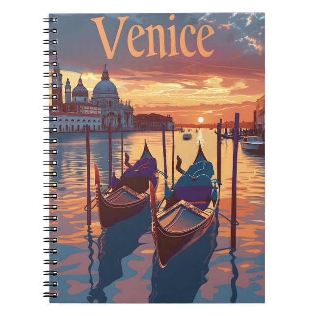 Venice Illustration Notebook (Front)