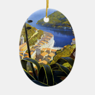 Venice Italian Riviera Ceramic Ornament